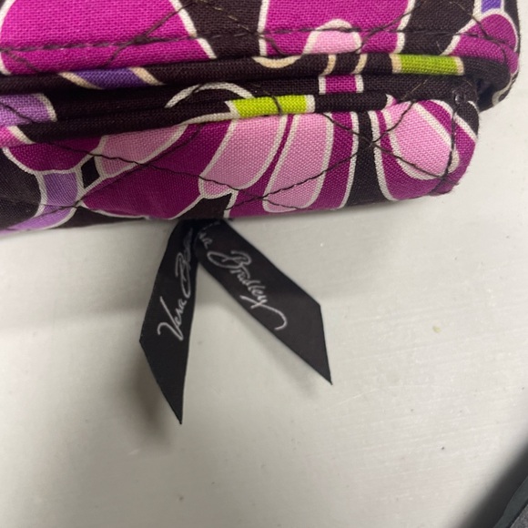 Vera Bradley Pink and Brown Quilted Accessory - Picture 2 of 4